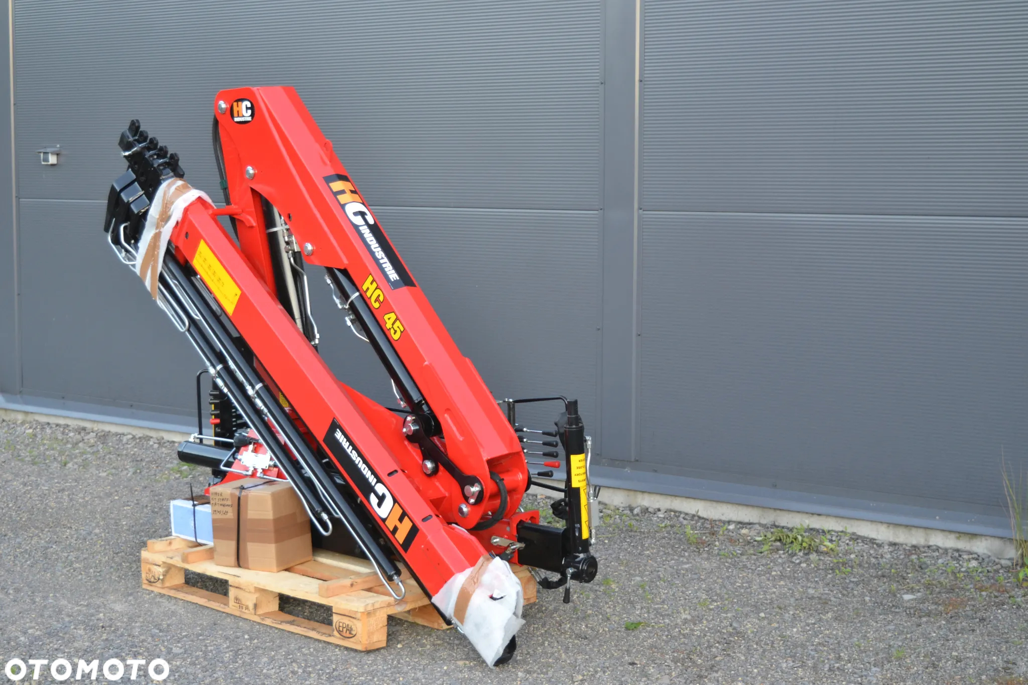 Iveco Żuraw dźwig HDS HC 45A1 Fassi Hyva HMF Palfinger Hiab Montaż Serwis Gwarancja - 4