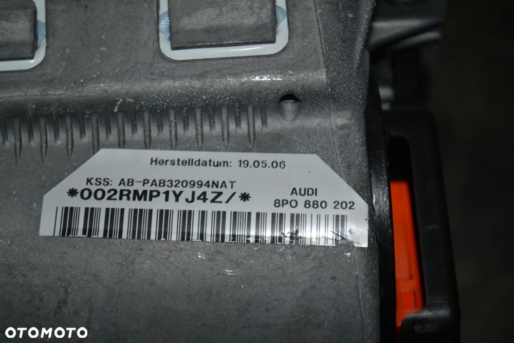 AUDI A3 8P PODUSZKA POWIETRZNA AIRBAG PASAŻERA 8P0880202 - 3