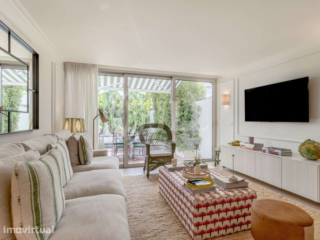 Apartamento T2 duplex jardim e piscina Estoril Cascais - Grande imagem: 2/29