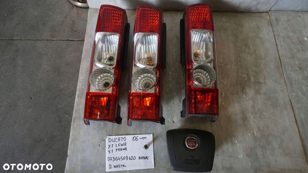 LAMPA TYŁ TYLNA LEWA PRAWA DUCATO BOXER JUMPER 06- - 1