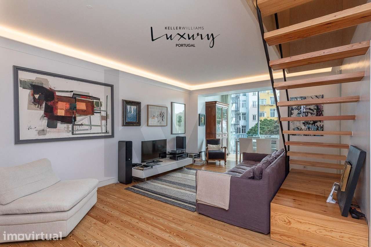 T4 Duplex de Luxo nas Avenidas Novas perto do El Corte Inglês e da Gul - Grande imagem: 2/29