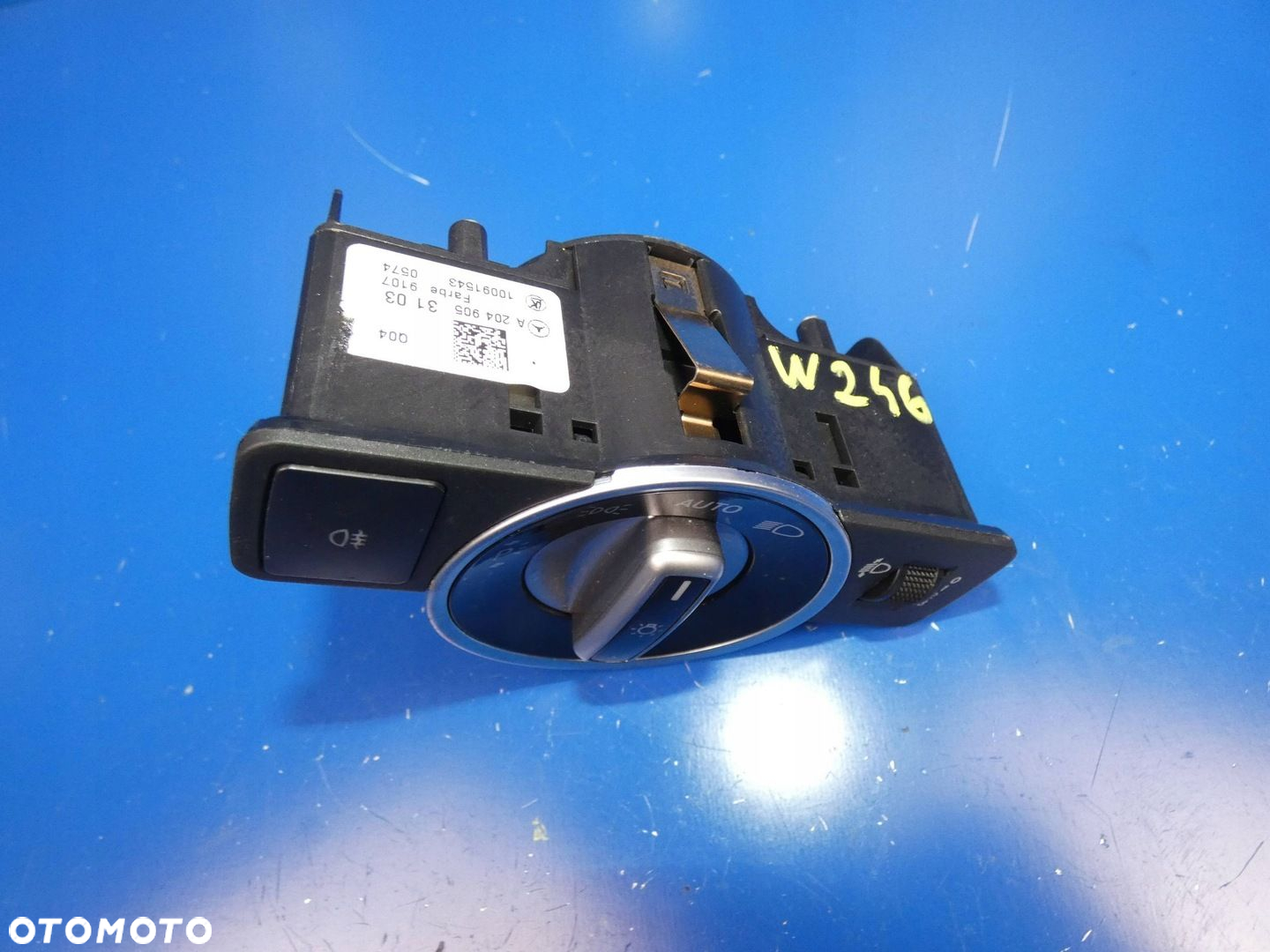 MERCEDES B W246 A W176 CLA W117 WŁĄCZNIK PRZEŁĄCZNIK ŚWIATEŁ - 2