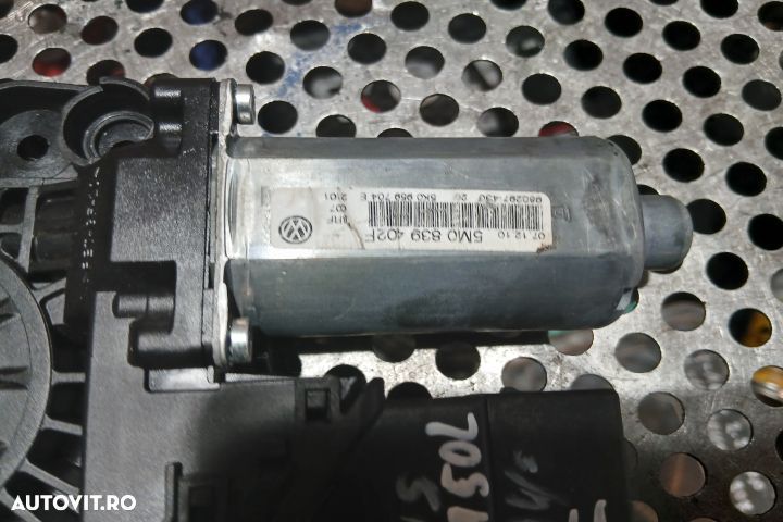 Motoras macara geam fata stanga 5K0959794 5M0839402F 5K0959704E 5K095 - 3