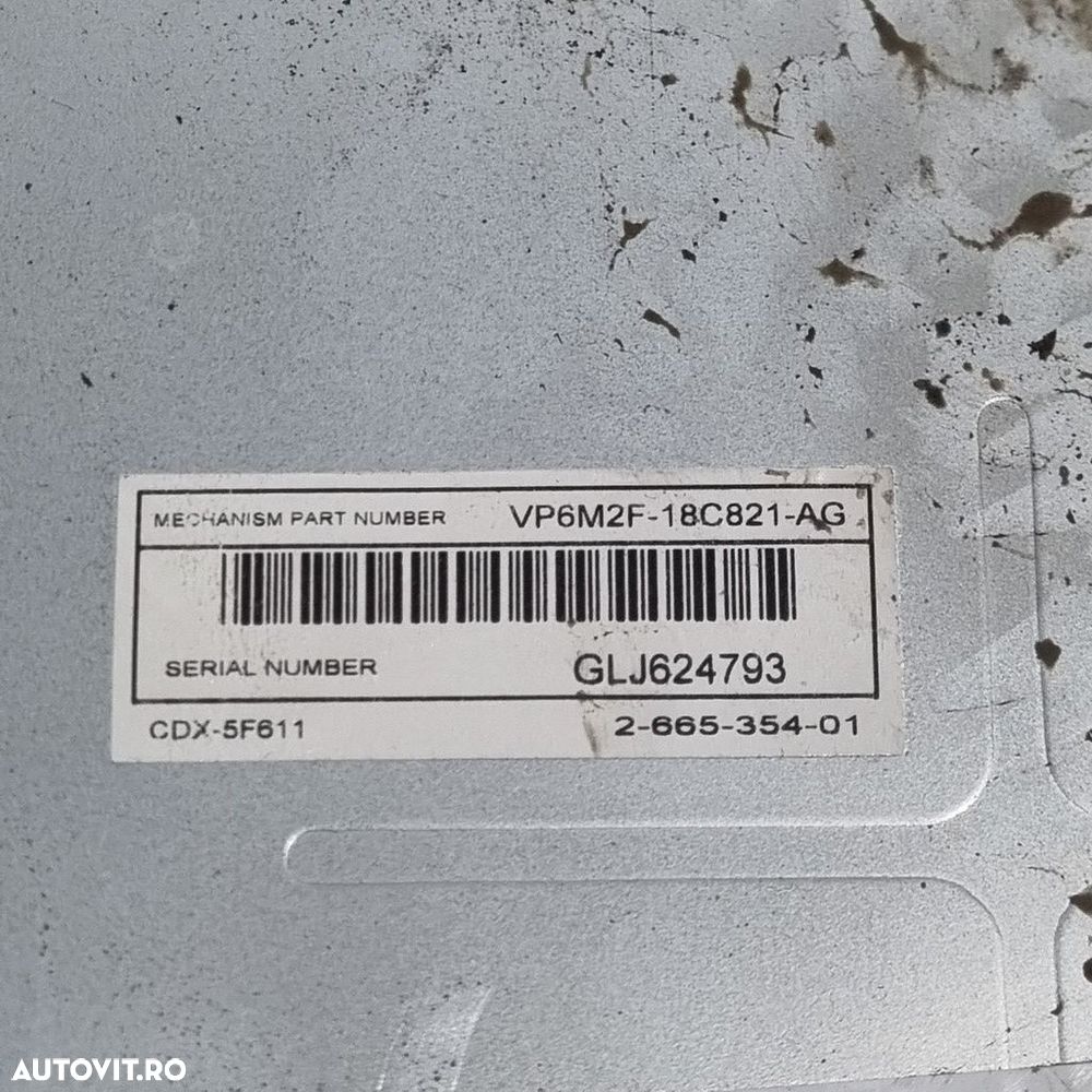 Cd player Ford Kuga 2008 - 2012 (1401) 8V4T18C939LD - 7