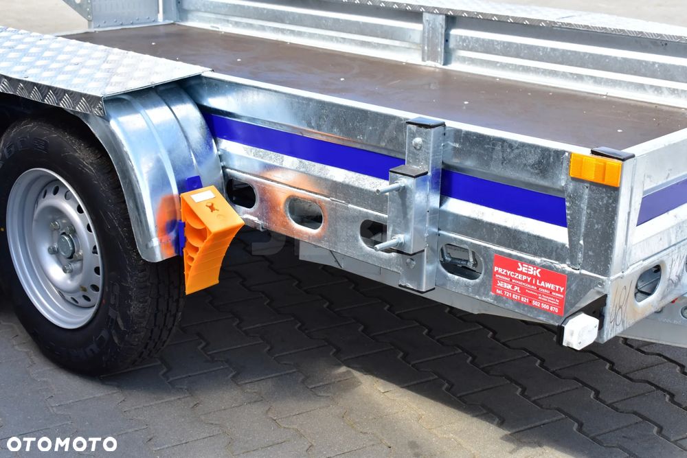 Wiola Przyczepa do transportu sprzętu budowlanego B2730 Najazdy DMC 2700 kg. - 10