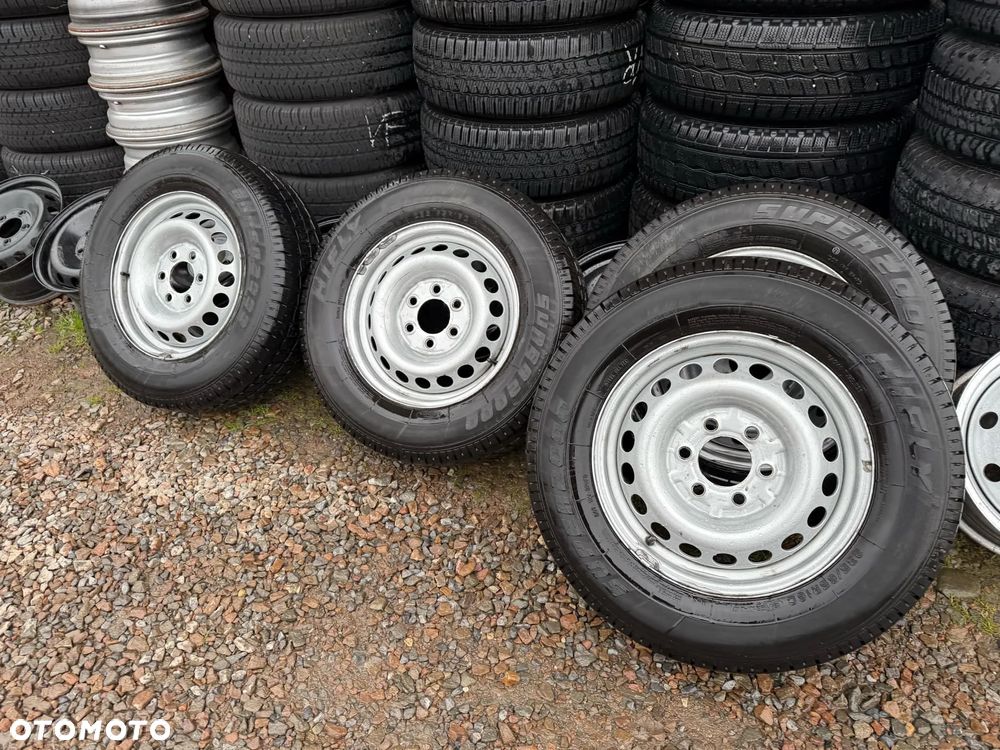 FELGI Stalowe 16 Iveco Daily Sprinter Crafter 235/65/16C 225/65/16C Zima Iveco Daily jak NOWE ! - 2
