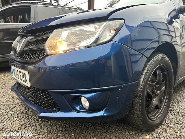 Bara fata Dacia Sandero 2 2012 - 2016 Bleu cosmos TERPR (1424) model fara spalatoare far - 3