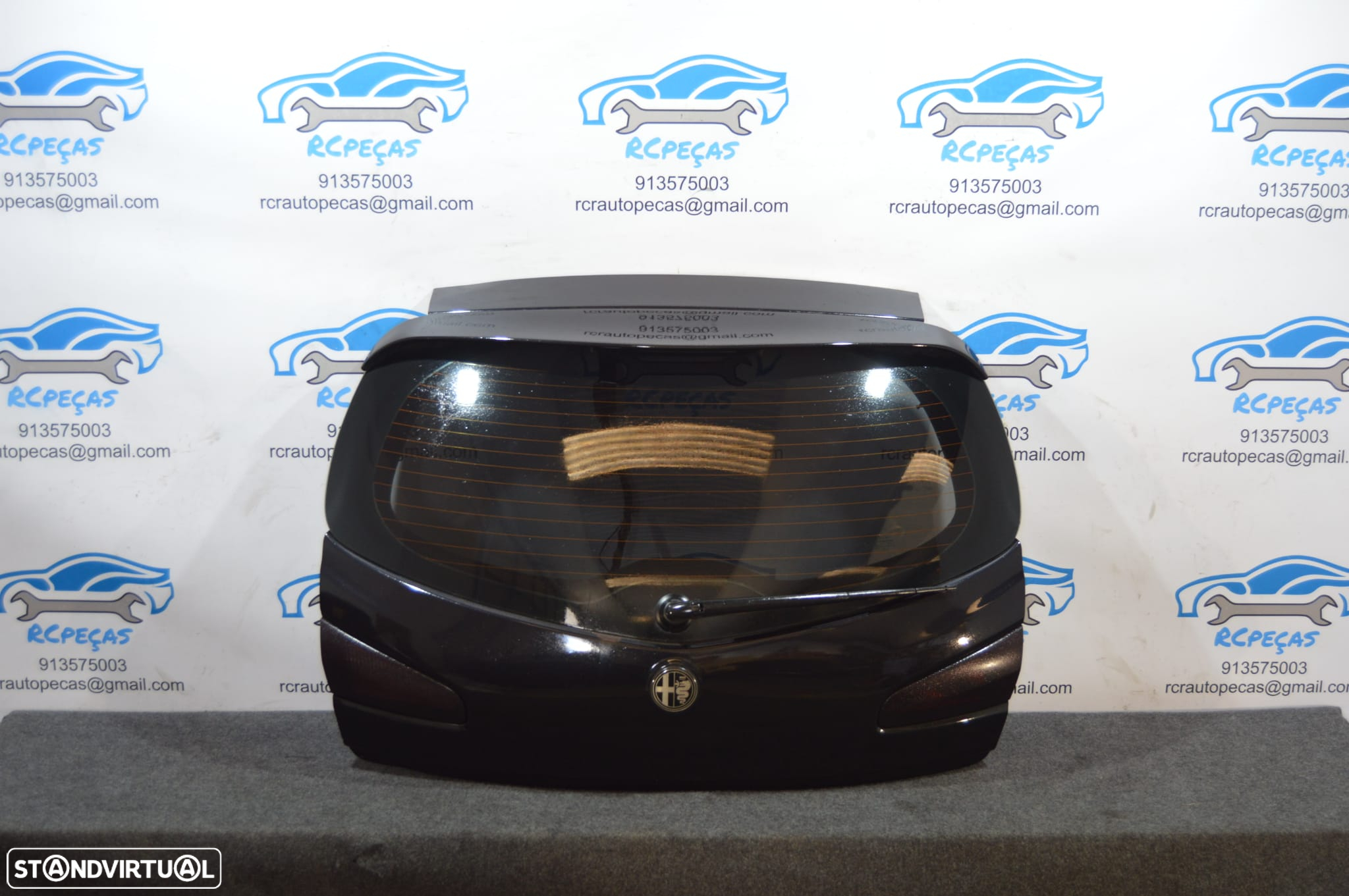 PORTA TAMPA MALA 0096519743 96519743 ALFA ROMEO 147 937 COLLEZIONE FECHO PUXADOR MOTOR VIDRO 3º STOP - 3