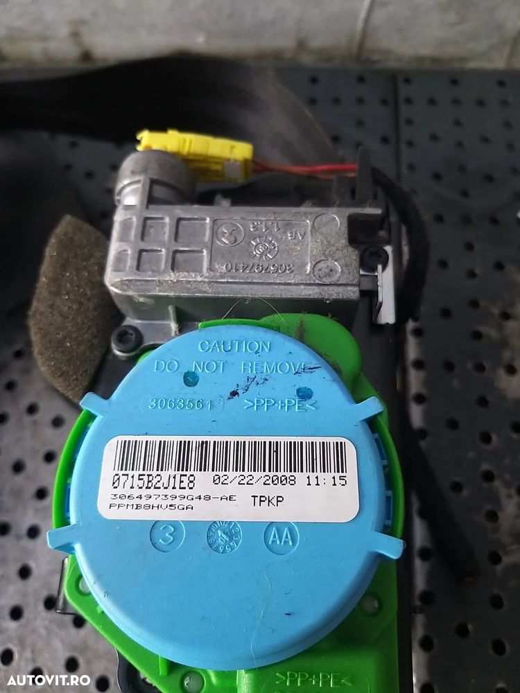 Centura siguranta dreapta fata audi a5 8t 306497399g48 - 2