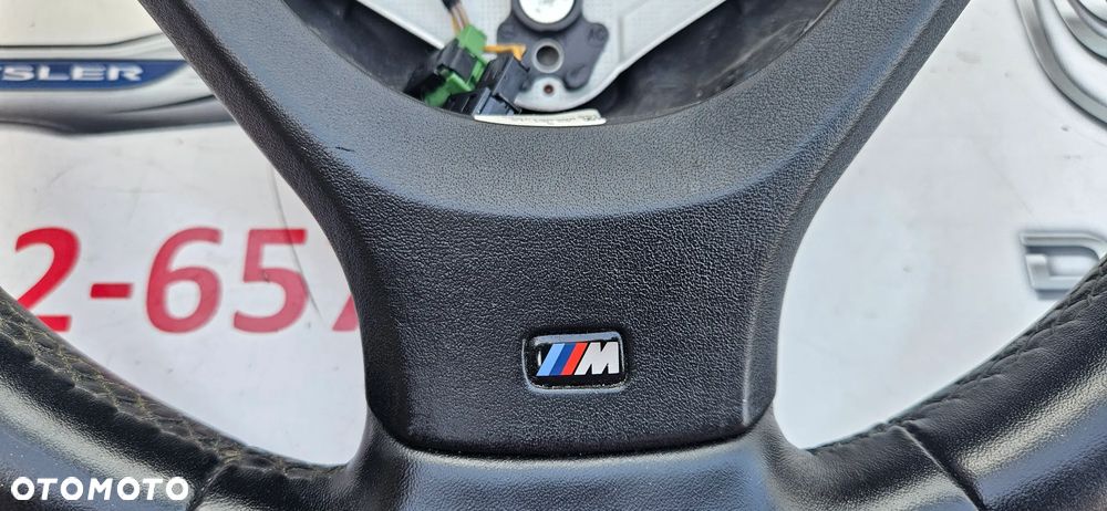 BMW X5 E70 X6 E71 LIFT LCI  KIEROWNICA SKÓRZANA CZARNA M-PAKIET MULTIFUNKCJA ŁOPATKI  7845778 - 14