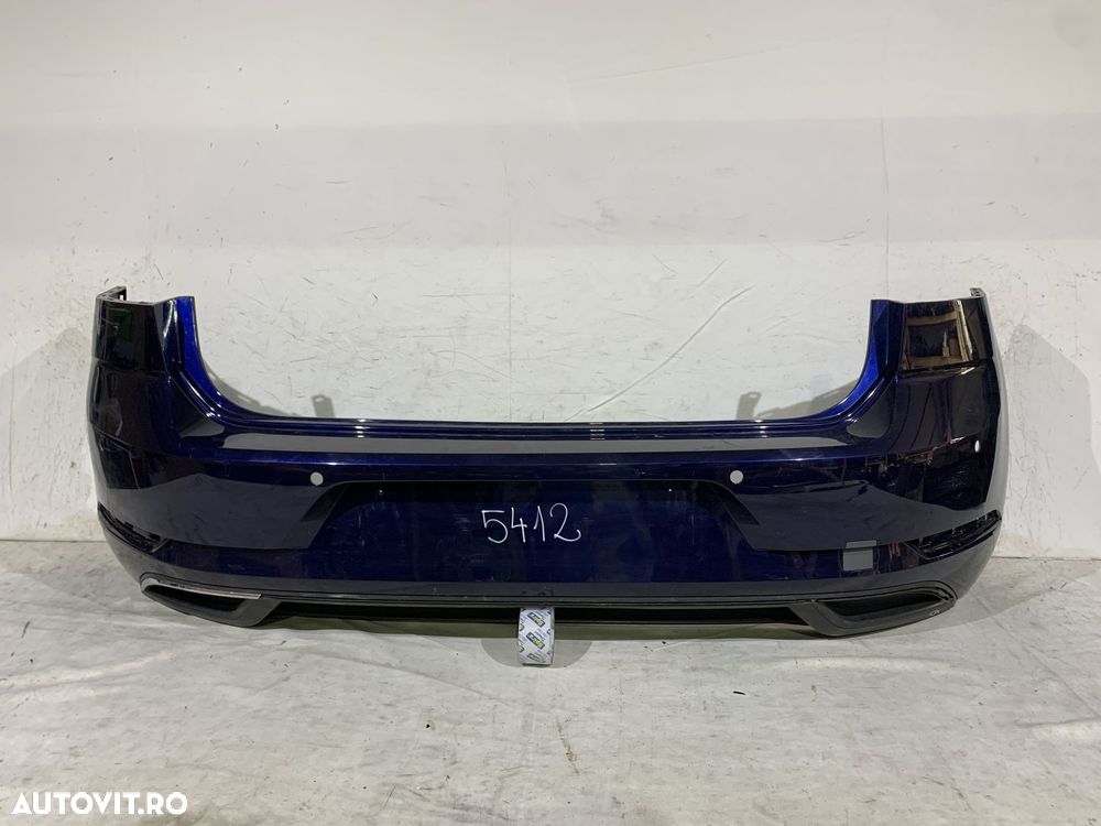 Bara spate VW Golf 7 Hatchback, facelift, 2017, 2018, 2019, 2020, cod origine OE 5G6807421BK. - 1