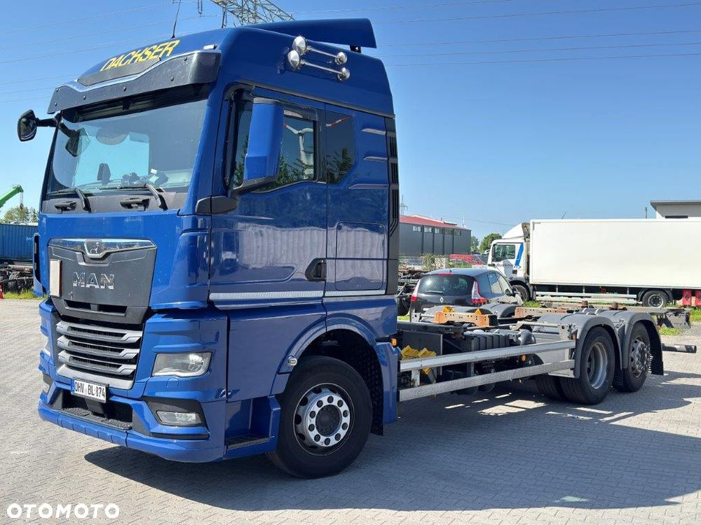 MAN 26.470 GM 6x2 OŚ SKRĘTNA BDF RAMA DO ZABUDOWY - 35