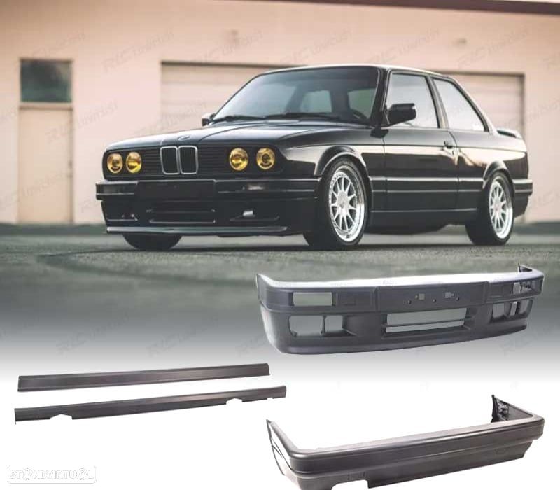 KIT DE CARROÇARIA BMW E30 82-90 LOOK M TECH 2 - 1