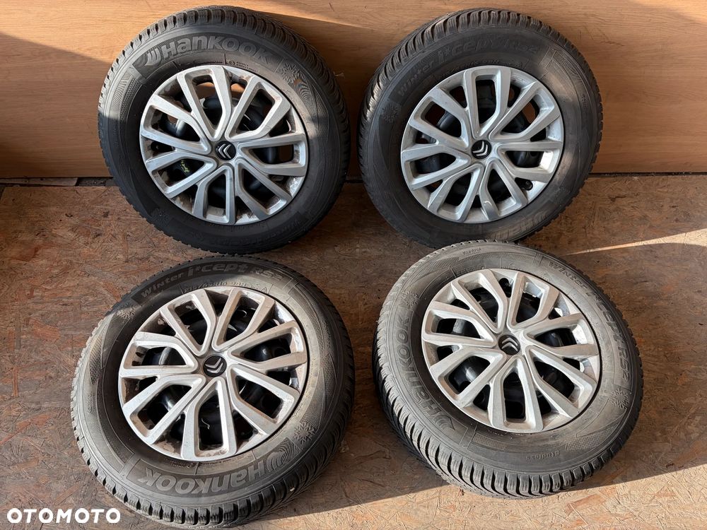 Felgi koła stalowe opony zimowe Citroen 215/65R16 4x108 6,5Jx16 ET32 - 1