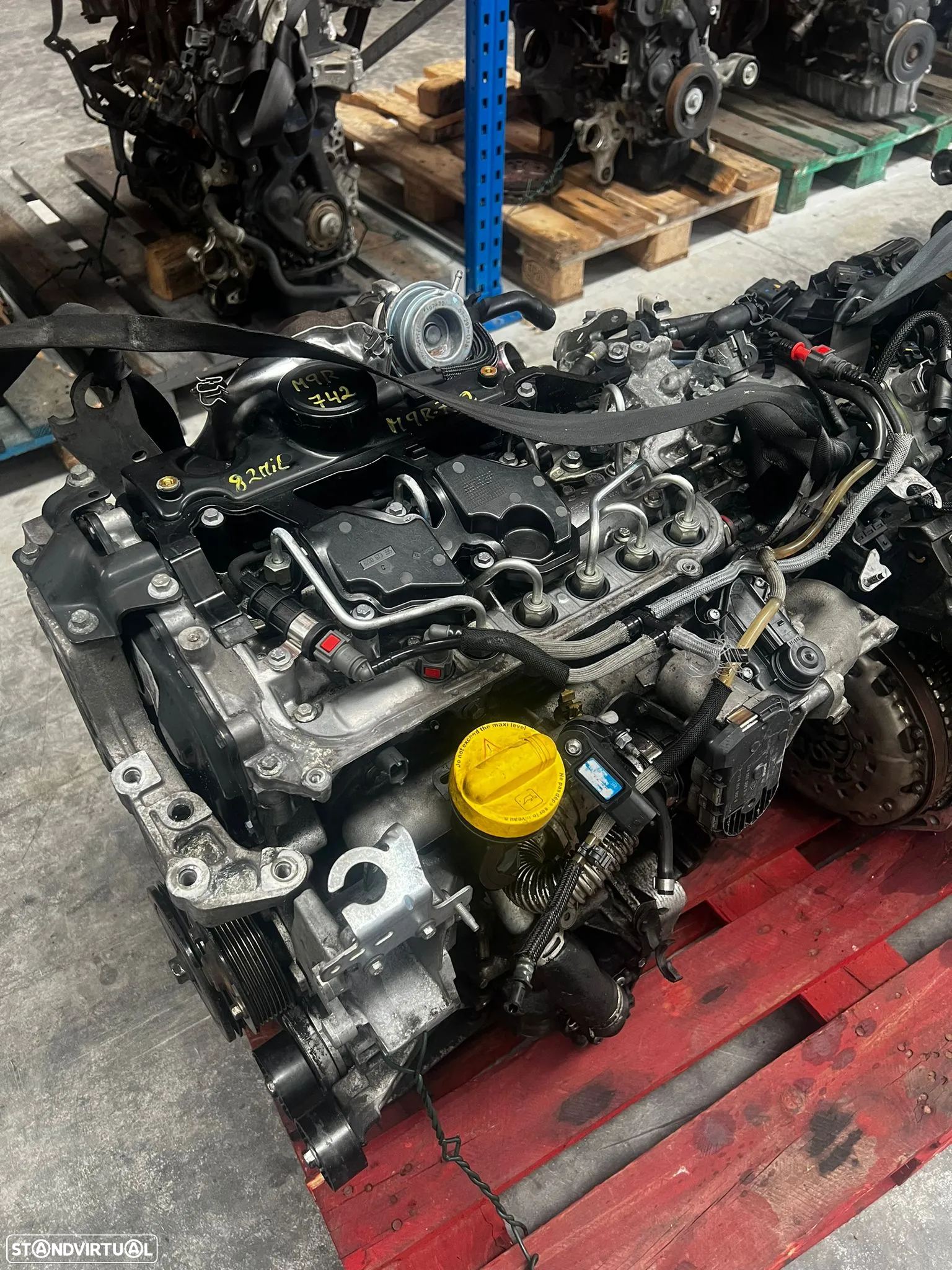Motor Renault Ref M9R 742 - 8
