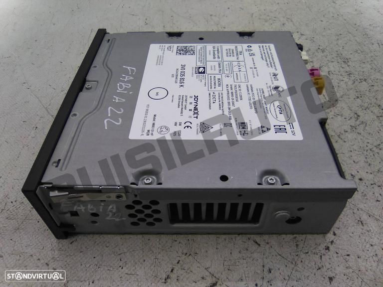 Rádio 3v003_5816k Skoda Fabia Iv (pj) [2019_2024] 1.0 Tsi - 5