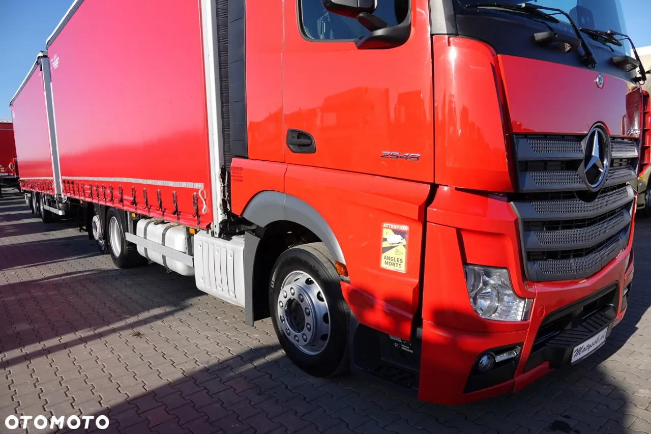 Mercedes-Benz ACTROS 2548 / ZESTAW TANDEM 120 M3 / PRZEJAZDOWY / KLIMA POSTOJOWA / BIG SPACE / PO ZŁOTYM KONTRAKCIE SERWISOWYM - 5