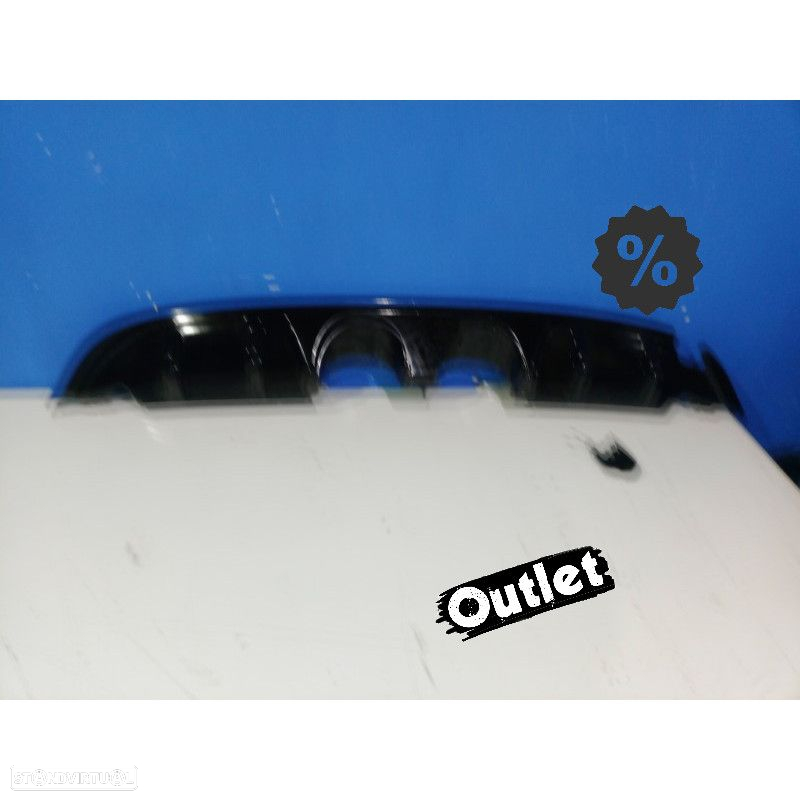 C010665C1 DIFUSOR PARA VOLKSWAGEN VW GOLF MK6 1K 08-13 DUPLO BRILHANTE PRETO - 6