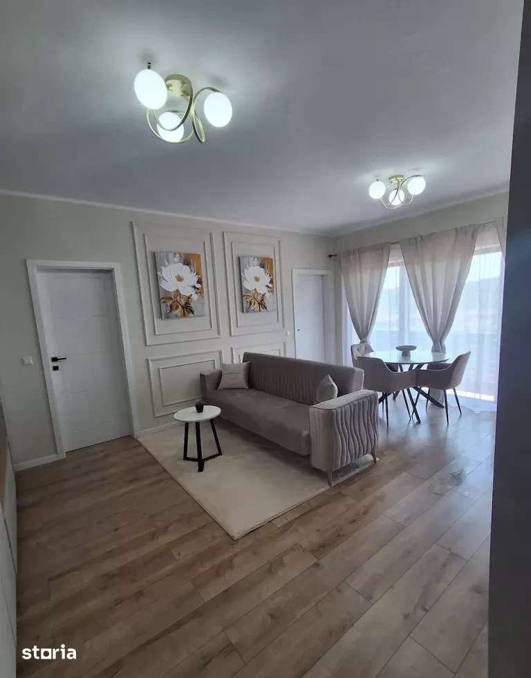 Apartament 2 camere ultrafinisat, balcon 8 mp si parcare | Baciu — fotografia 3