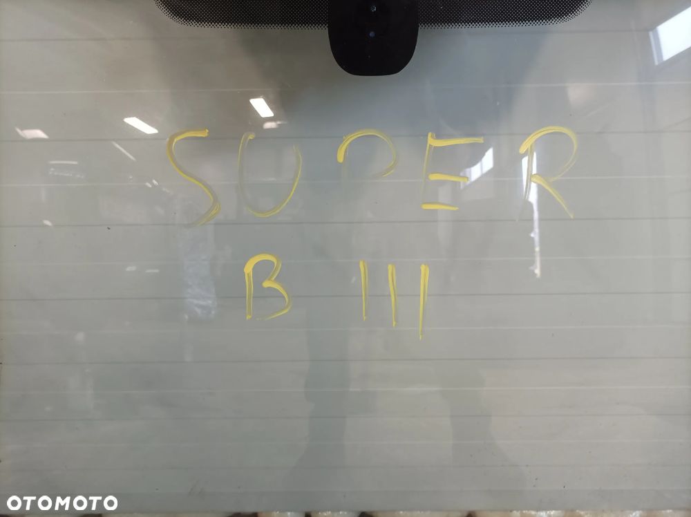 Skoda superb III szyba przód sesnor 2019 - 2