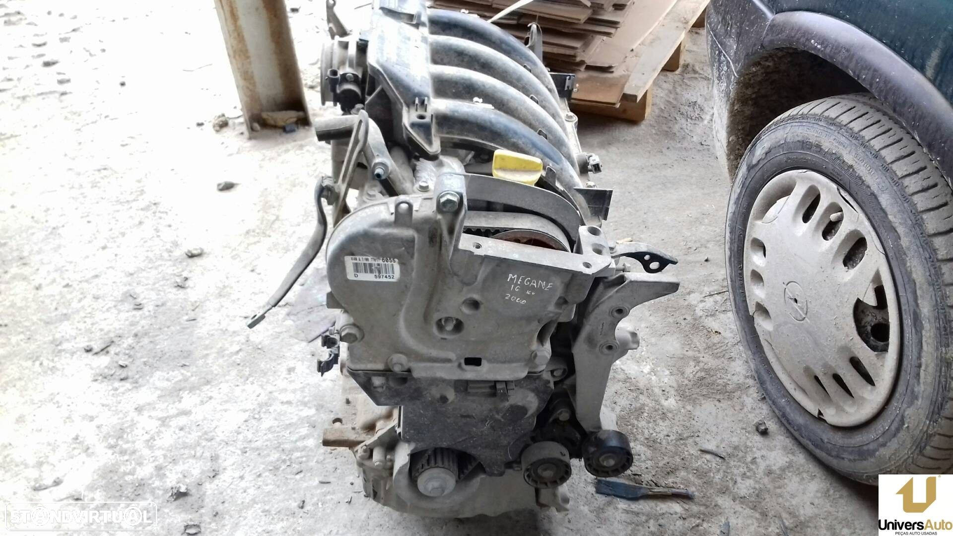 MOTOR COMPLETO RENAULT MEGANE I COACH 2002 -K4M700 - 6