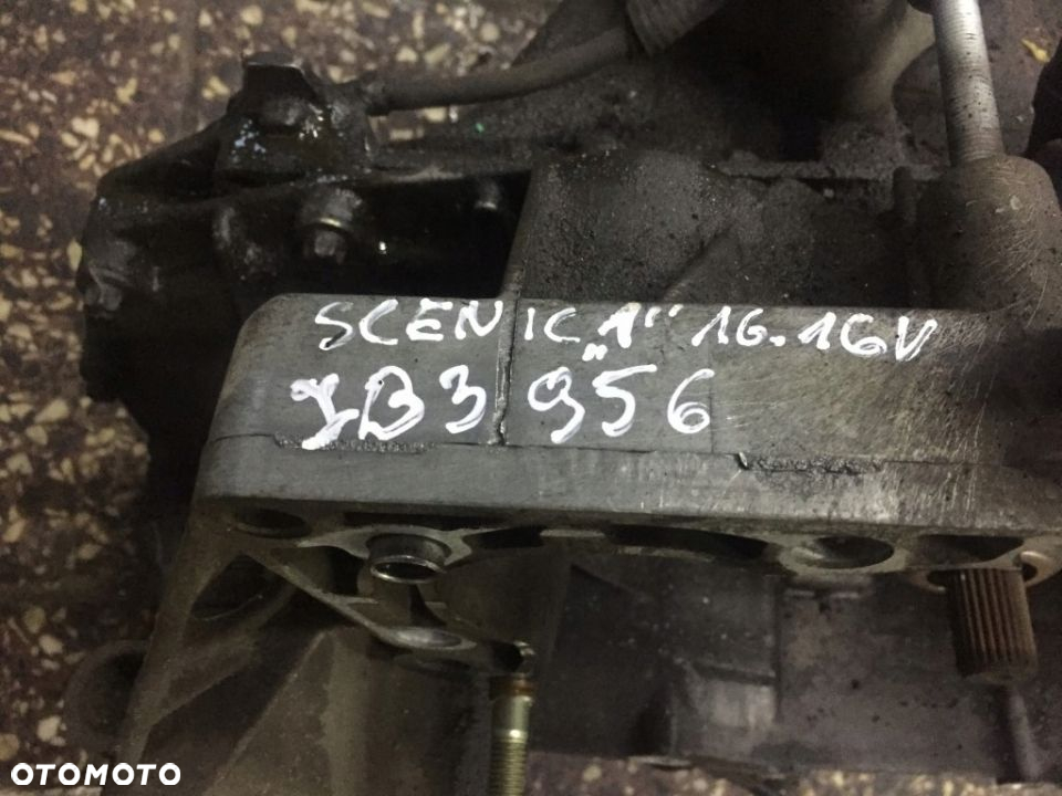 SKRZYNIA BIEGÓW RENAULT SCENIC I 1,6 16V JB3956 - 4