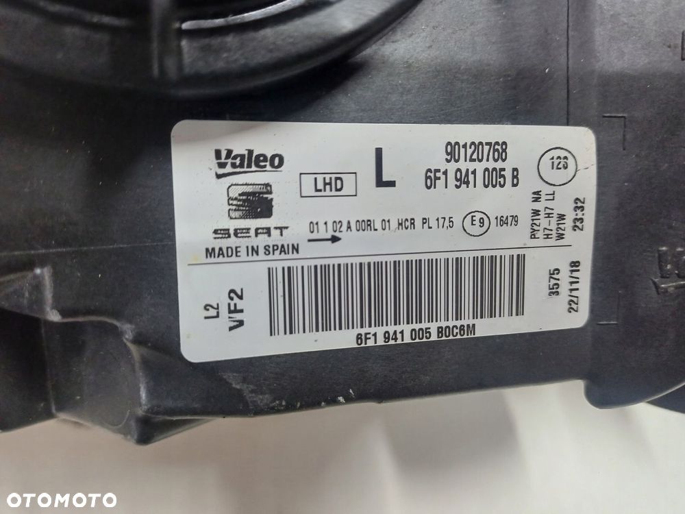 lampa lewy przod SEAT IBIZA V ARONA EUROPA - 11