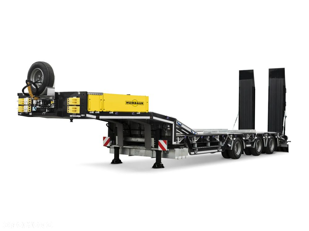 Humbaur Niskopodwozie z zagłębieniami na koła, ocynkowane - 12