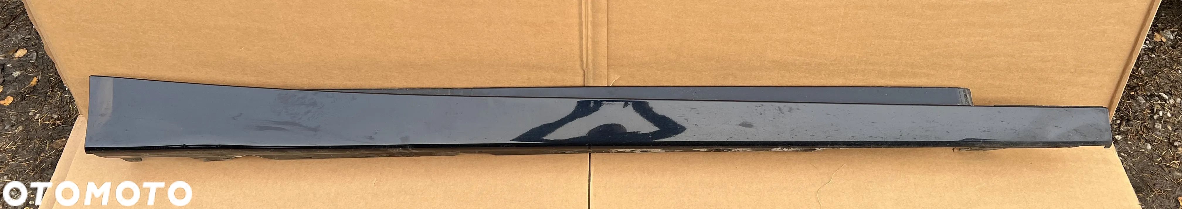 BMW E90 E91 LISTWA NAKŁADKA PROGOWA PRAWA LCI LIFT A52 SPACEGRAU 7202651 - 1