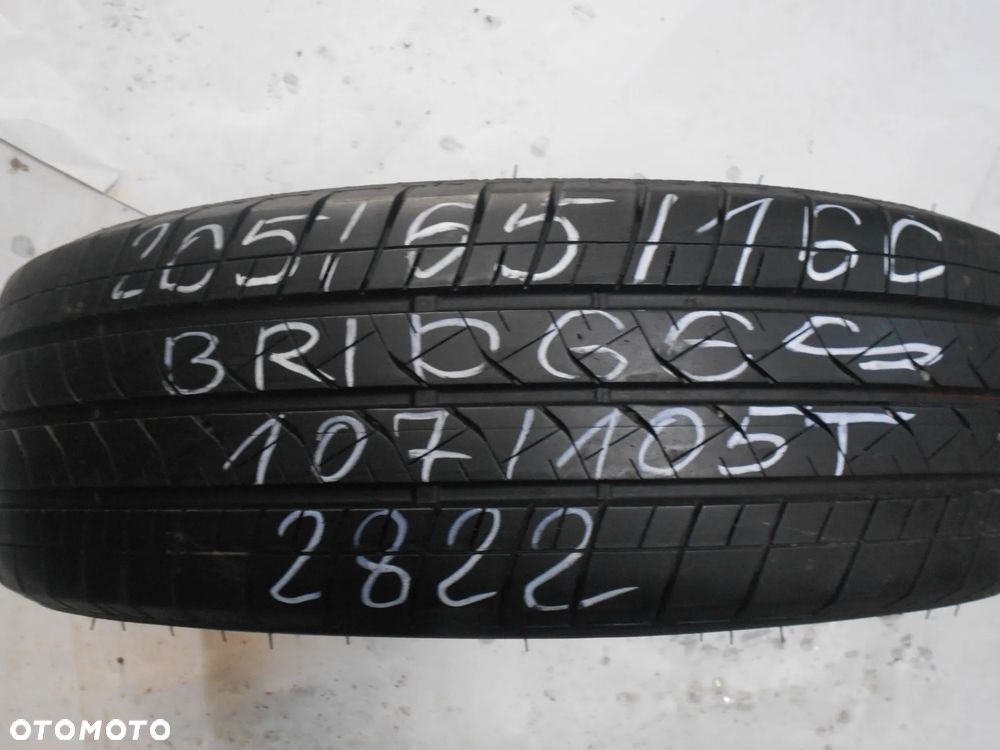 OPONA POJEDYNKA 205/65R16C BRIDGESTONE DURAVIS R660 ECO DOT 2822 9MM - 1