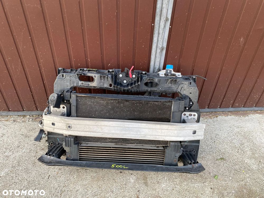 KOMPLETNY PAS PRZEDNI BELKA CHŁODNICE WZMOCNIENIE FIAT 500L - 4