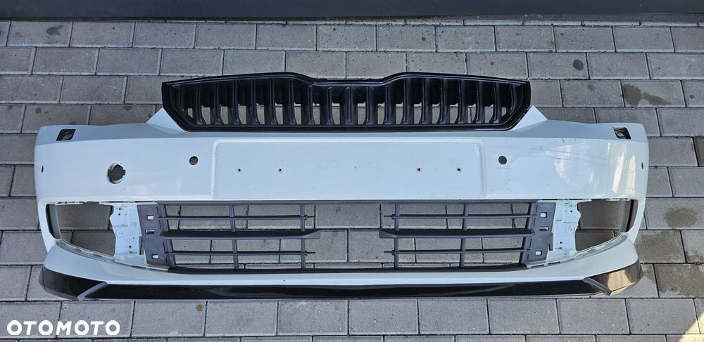 ZDERZAK PRZÓD SKODA FABIA MONTE CARLO 6V0807221 GRIL 6V0853653 - 1