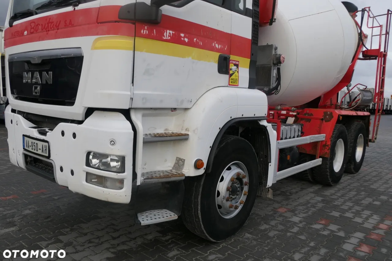 MAN TGS 33. 400 / 6x4 /GRUSZKA 7 M3 / BETONOMIESZARKA /MANUAL - 6