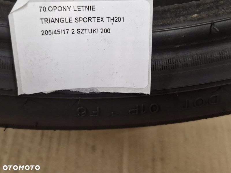 OPONY LETNIE TRIANGLE SPORTEX TH201 205/45/17 2 SZTUKI - 8