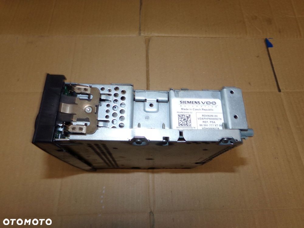 radioodtwarzacz radio 96591777xt citroen c4 picasso - 5