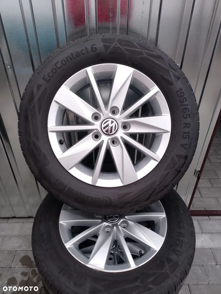 Koła aluminiowe 195/65/15 lato VW - 8