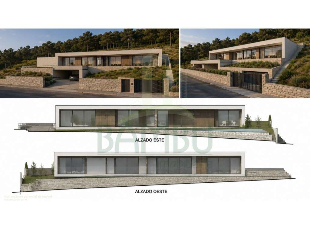 Lote para construção de Moradia com vista para o Rio Minho. - Grande imagem: 4/11