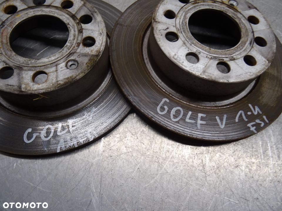 VW GOLF V HB 5D 03-09 1.4FSI TARCZE TYŁ TYLNE - 3