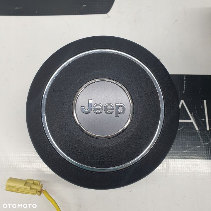 JEEP WRANGLER 3 JK ZAŚLEPKA PASAŻERA PODUSZKI AIRBAG AIR BAG PASY KIT SET - 2