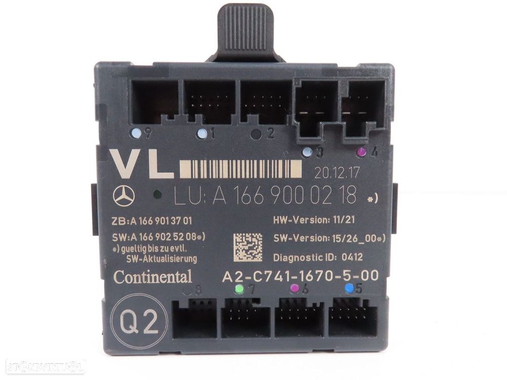 Módulo da Porta Esquerdo/Frente Usado / Original MERCEDES-BENZ A-CLASS (W176)/ME... - 2