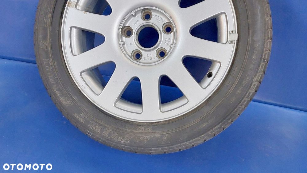 felga aluminiowa koło zapasowe vw audi 16'' 4a0601025p - 4