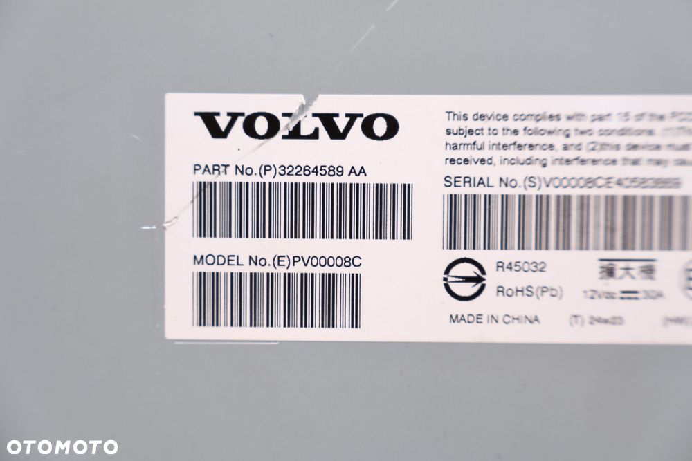 VOLVO XC60 II WZMACNIACZ AUDIO 32264589AA - 5