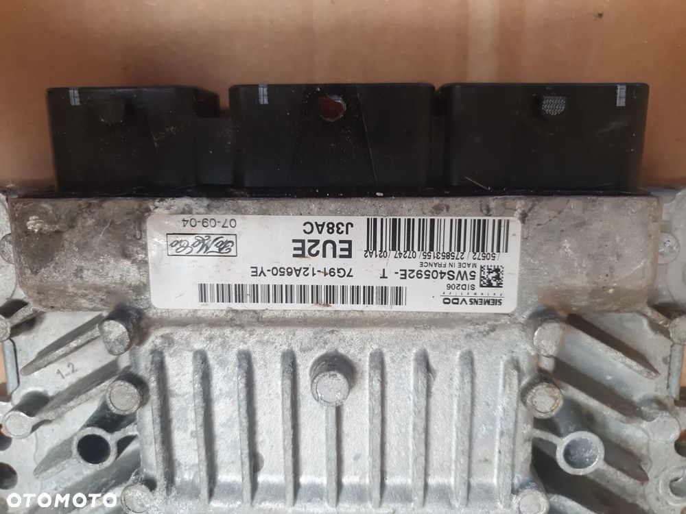 } KOMPUTER ECU FORD 1.8 7G91-12A650-YE 5WS40592E-T - 2