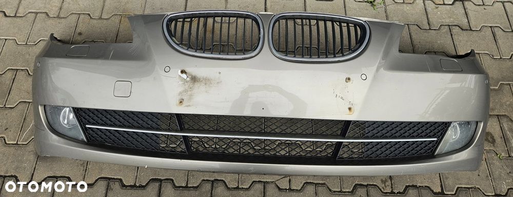 BMW E60 E61 zderzak przód przedni PDC Spryskiwacze Platinbronce - 2
