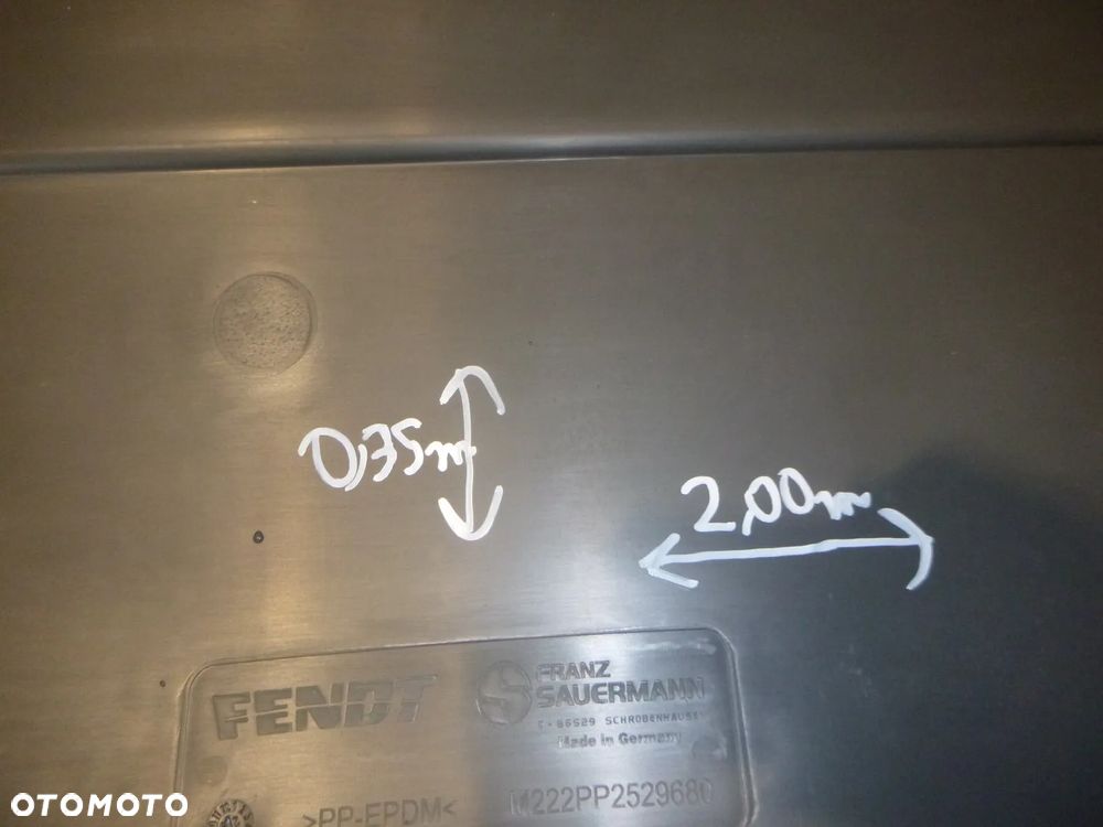 traktor fendt poszerzenie nadkole błotnika błotnik 241cm  tył - 4