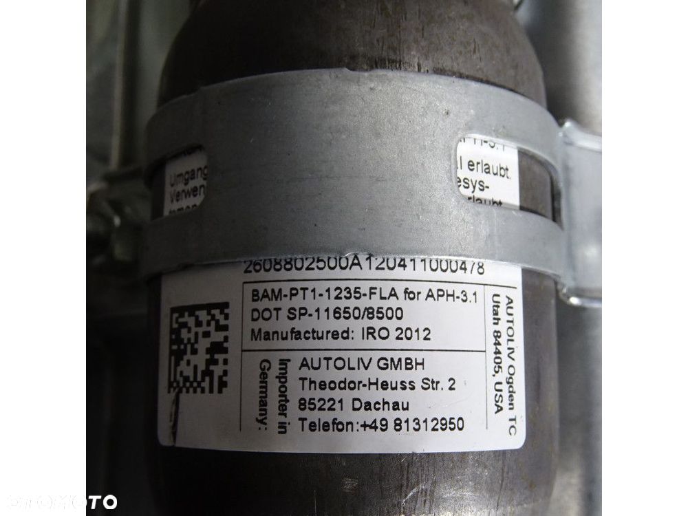 BMW 5 F10 F11 AIRBAG PODUSZKA KIEROWCY PASAŻER - 5