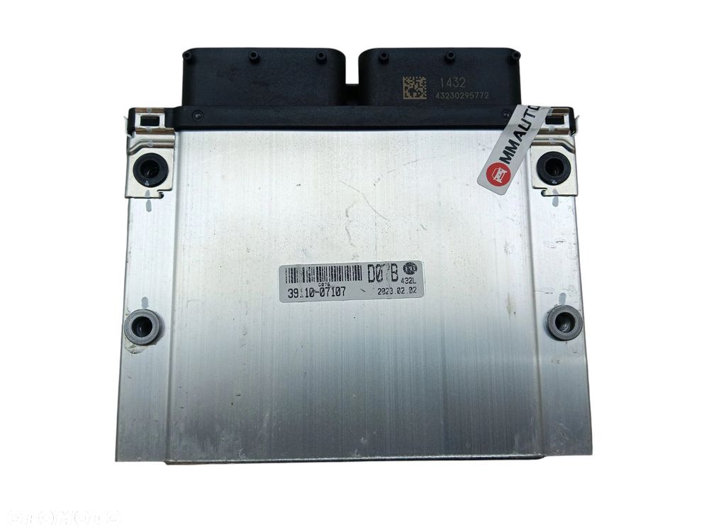KOMPUTER STEROWNIK SILNIKA HYUNDAI KONA I LIFT (2020-2023) 1.0 T-GDI 120KM 39110-07107 - 4