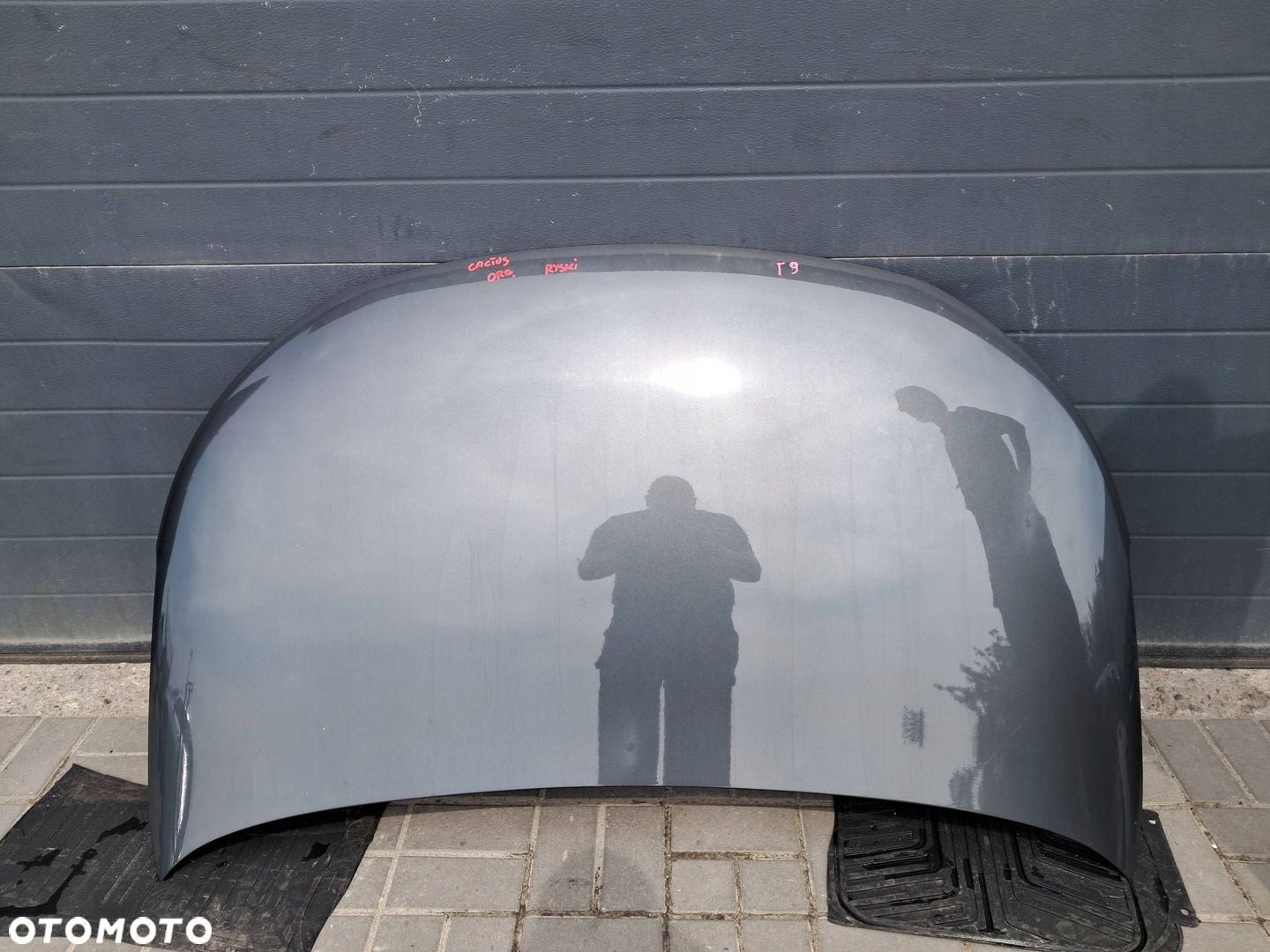 Citroen C4 CACTUS maska pokrywa silnika oryginał - 1