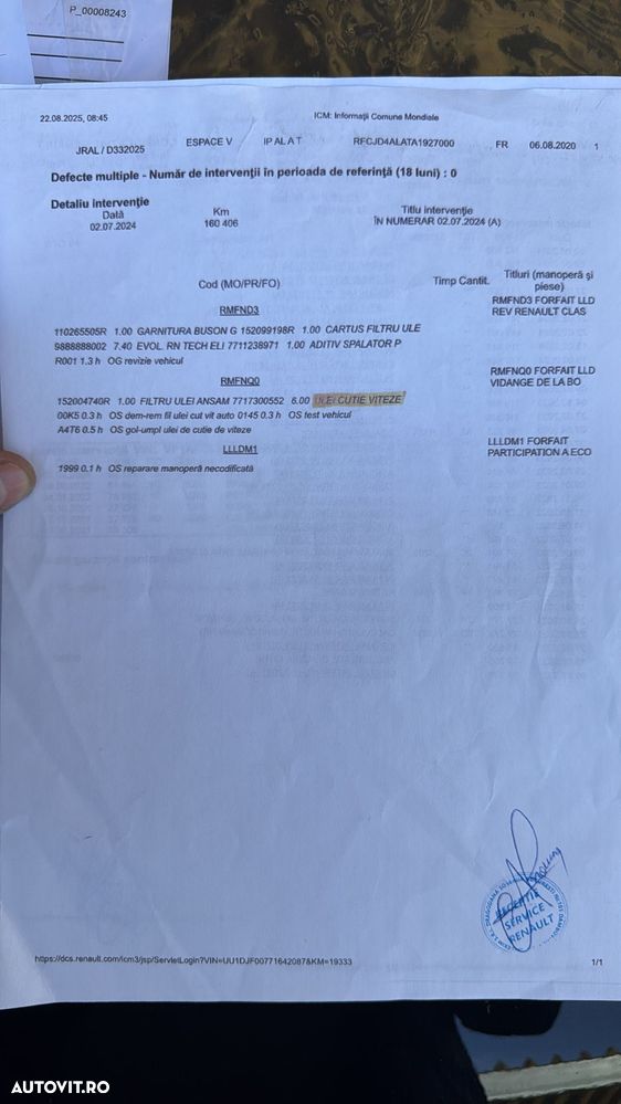 Renault Espace BLUE dCi 200 EDC INITIALE PARIS - 35