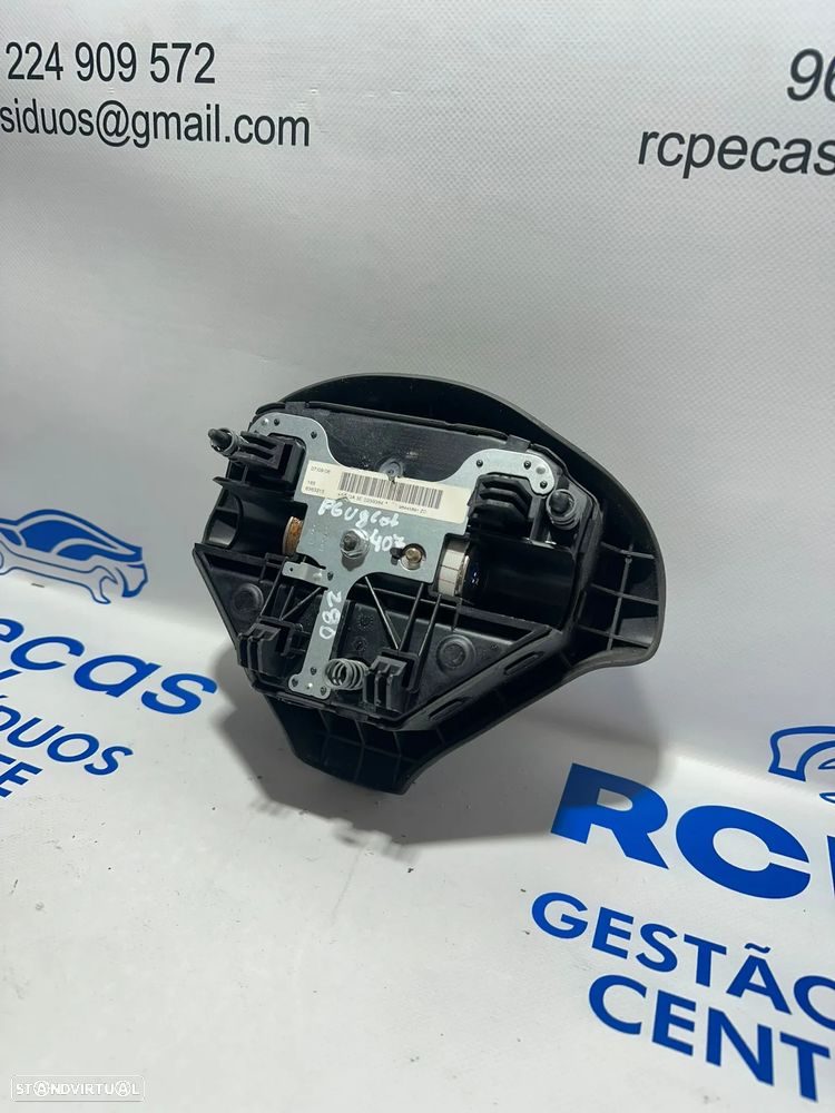 .Airbag Volante Guiador Original Peugeot 407 96445891ZD 2004 - 2011 - 7